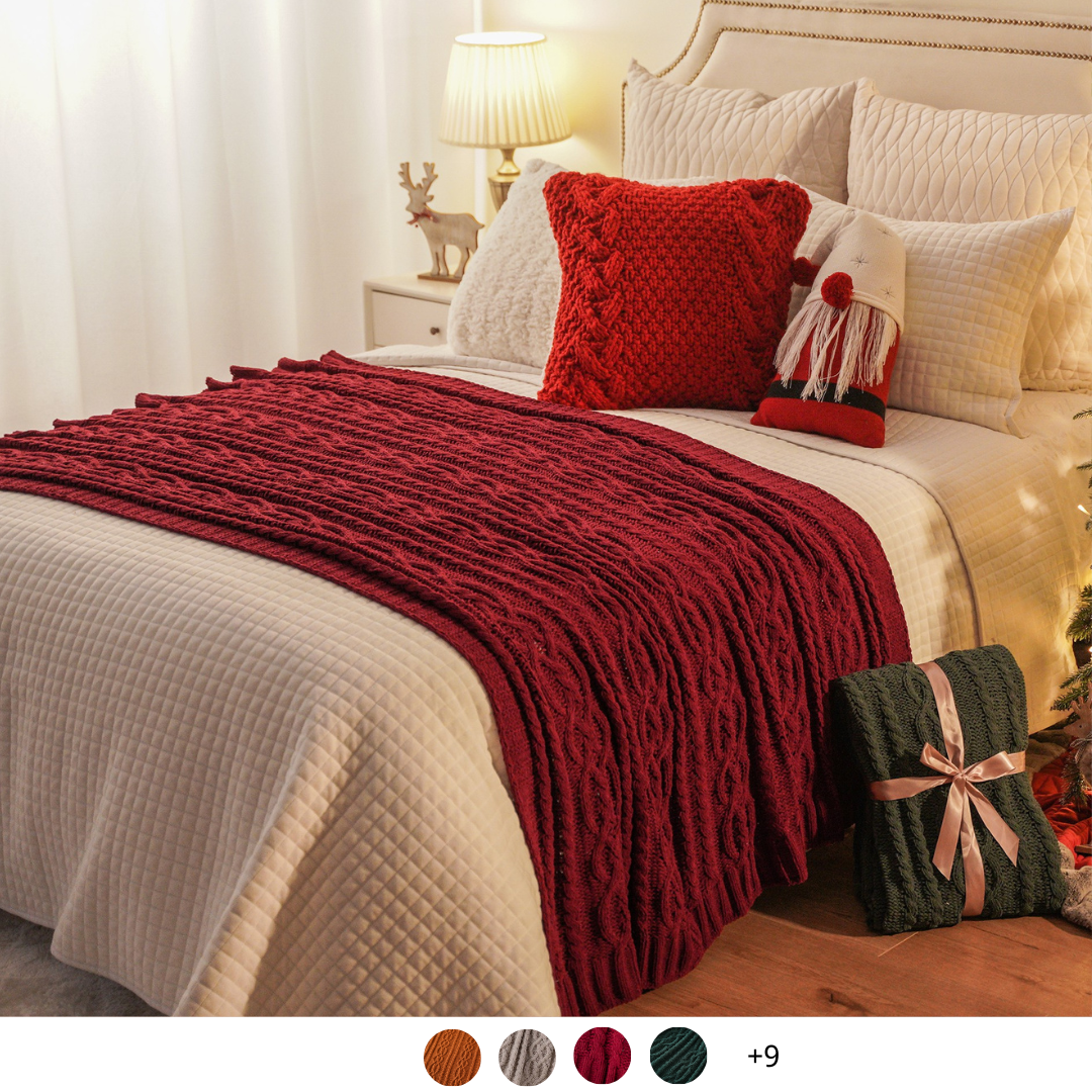 Chenille Throw Blanket – Soft, Stylish, Everyday Comfort