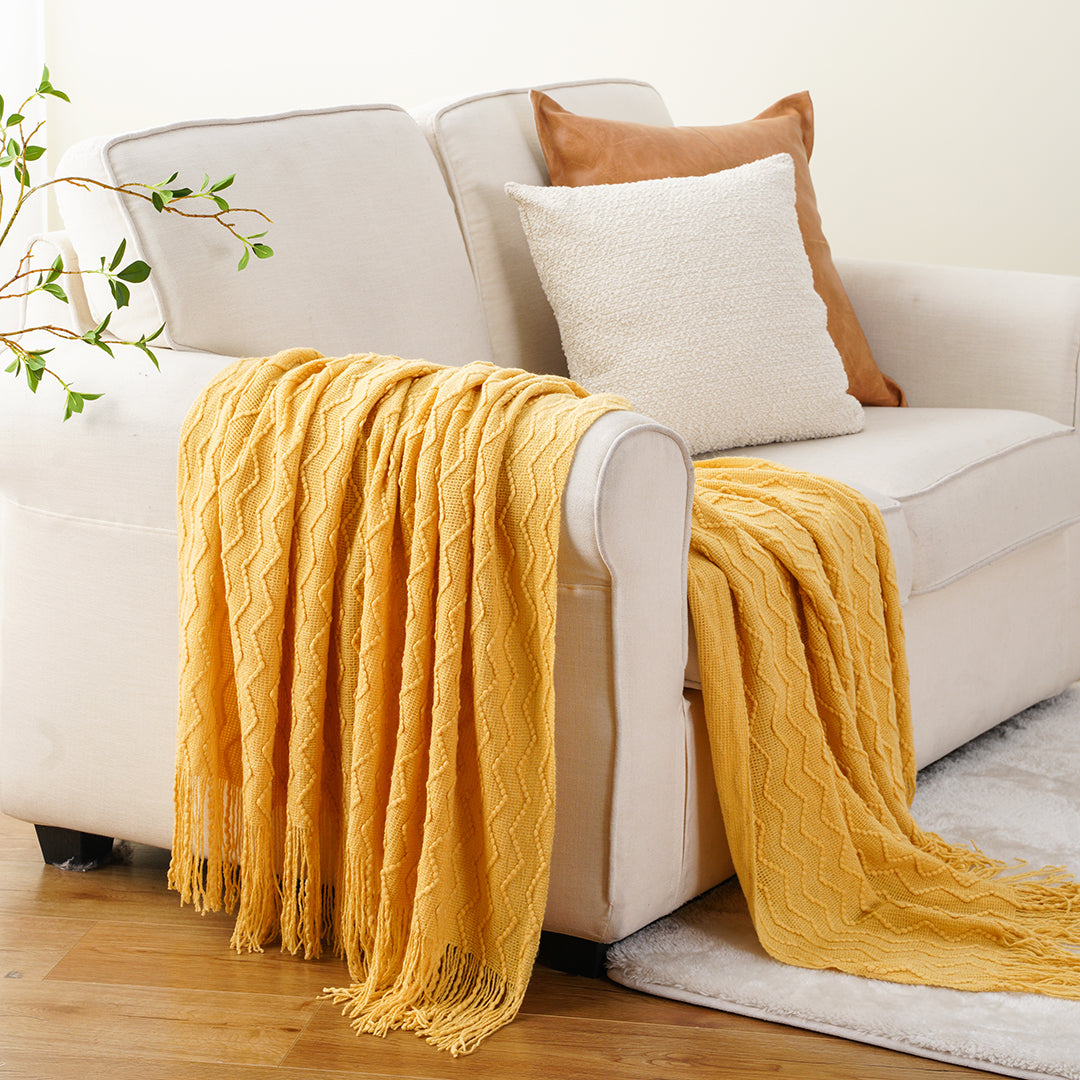 Upgrade Your Couch's Comfort and Style with a Throw Blanket