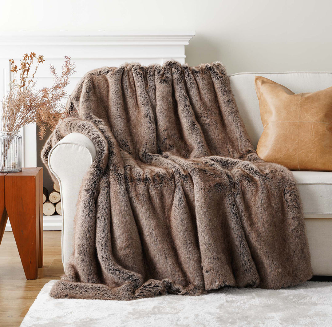 How to Remove Wrinkles from a Faux Fur Throw or Blanket?