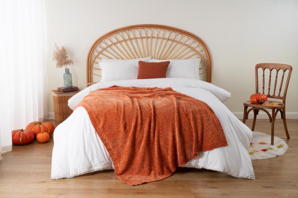 What Feels Right for Your Home: A Chenille Throw Blanket or a Cable Knit Throw?