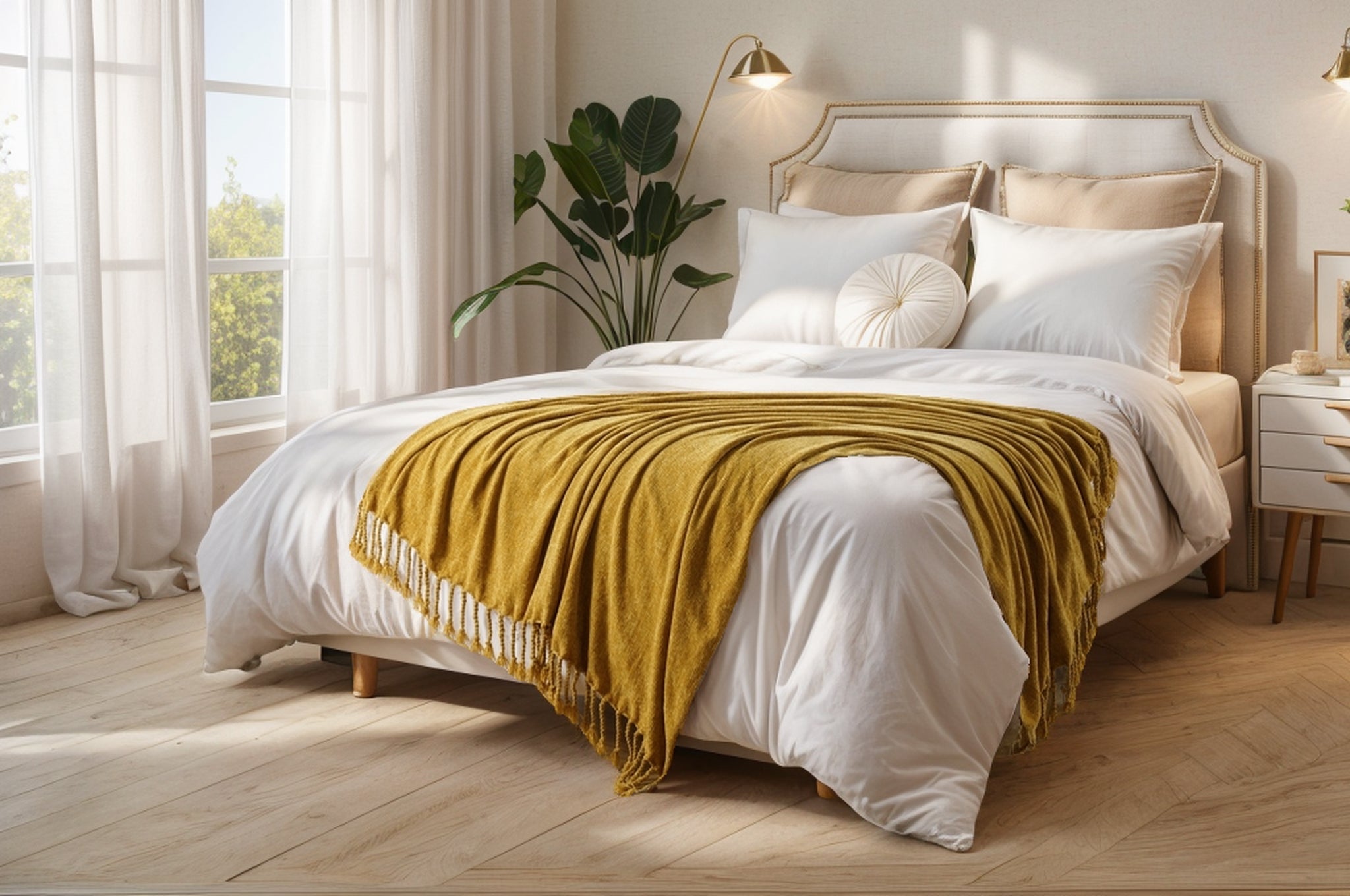 How to Style Your Bed with Throws and Blankets: 3 Expert Layering Tips