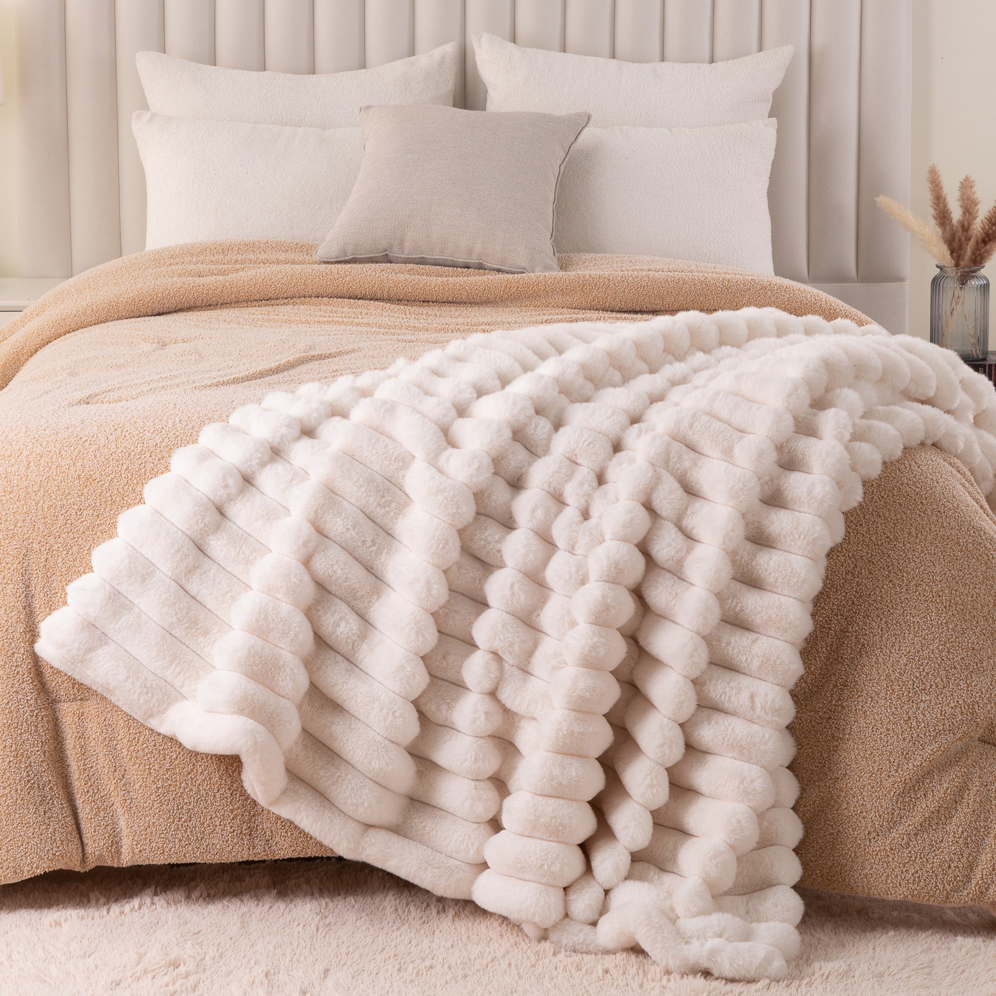 Cloud Stripe Blanket