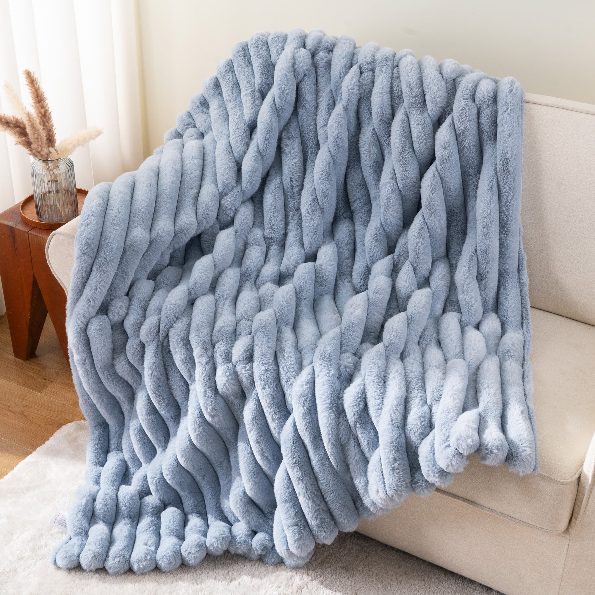 Cloud Stripe Blanket