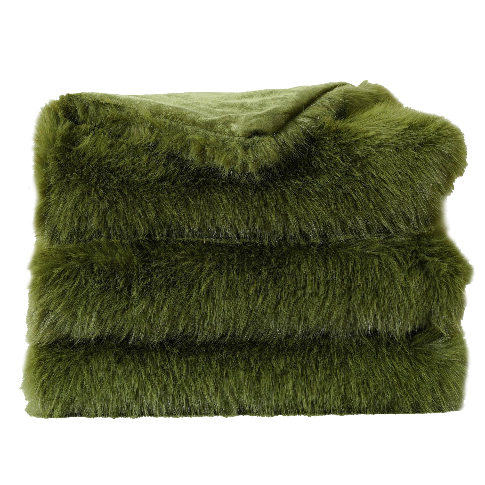 Fluffy Faux Fur Throw