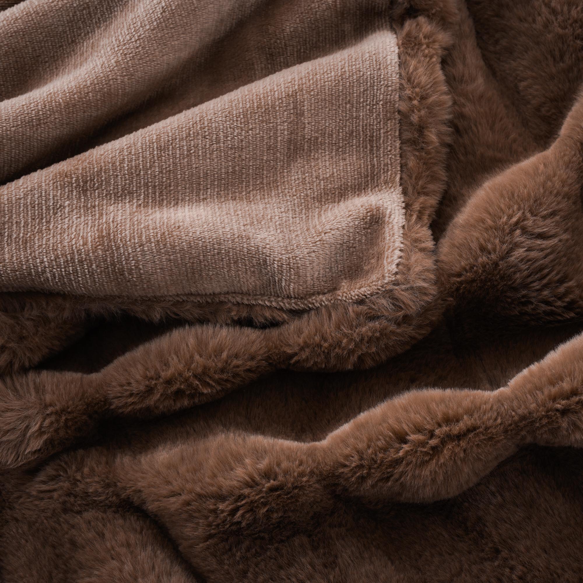 Striped Plush Blanket