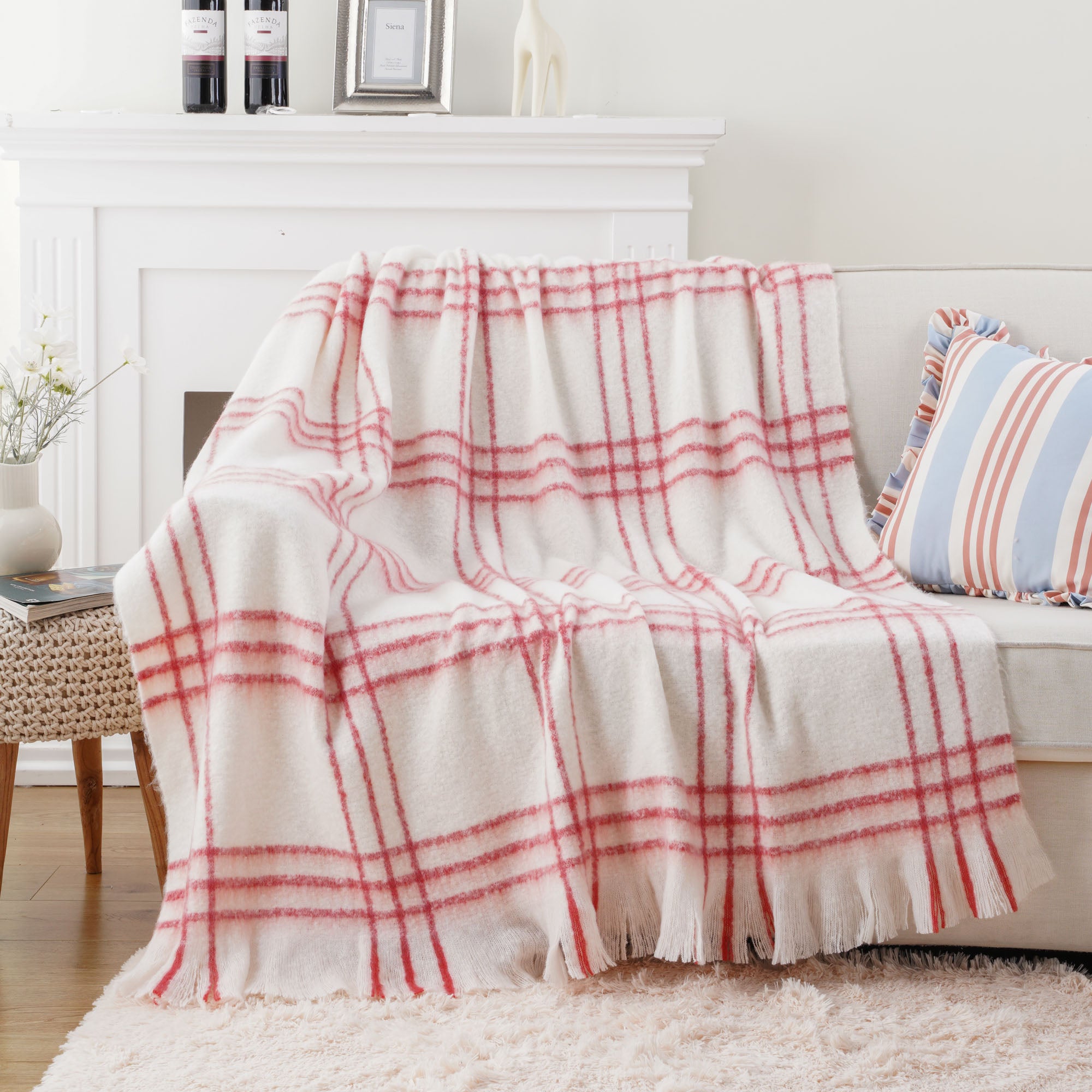 Plaid blanket collection