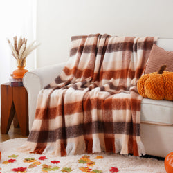 Plaid blanket collection