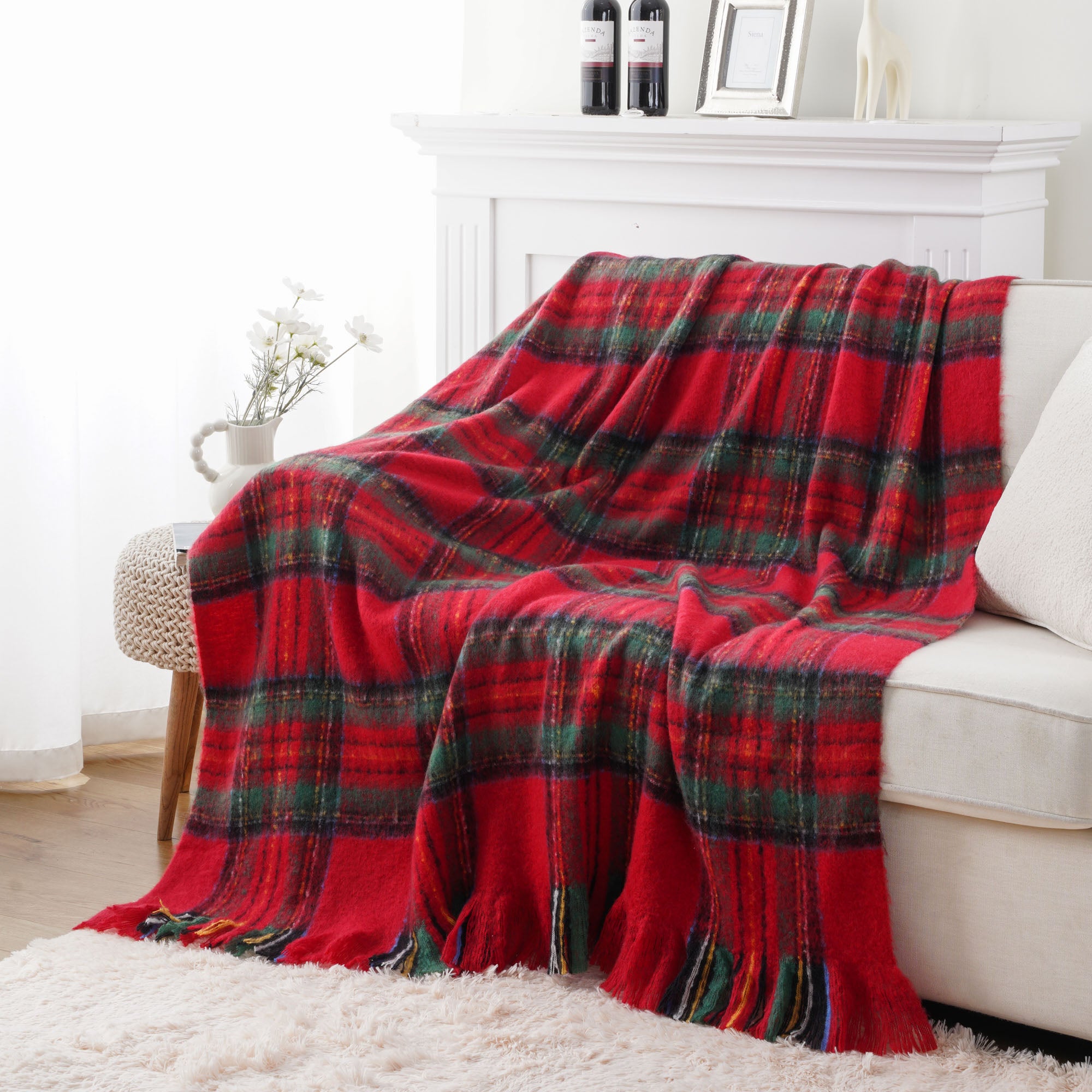 Plaid blanket collection
