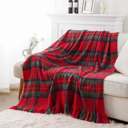Plaid blanket collection