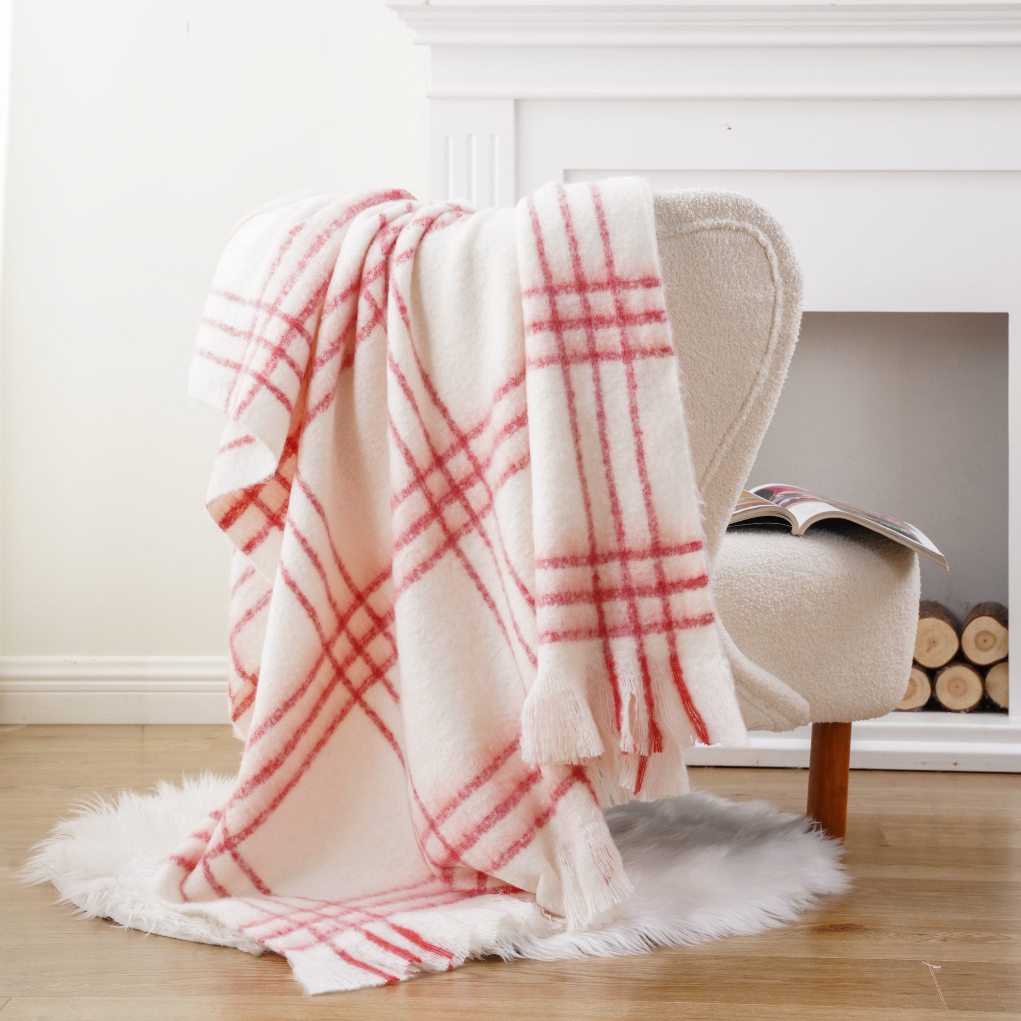 Plaid blanket collection