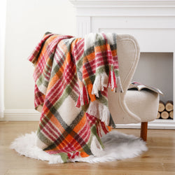 Plaid blanket collection