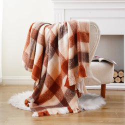 Plaid blanket collection