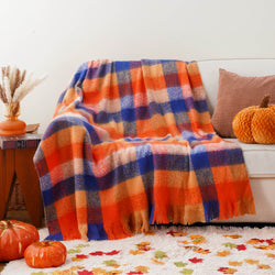 Plaid blanket collection