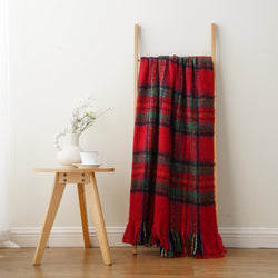Plaid blanket collection