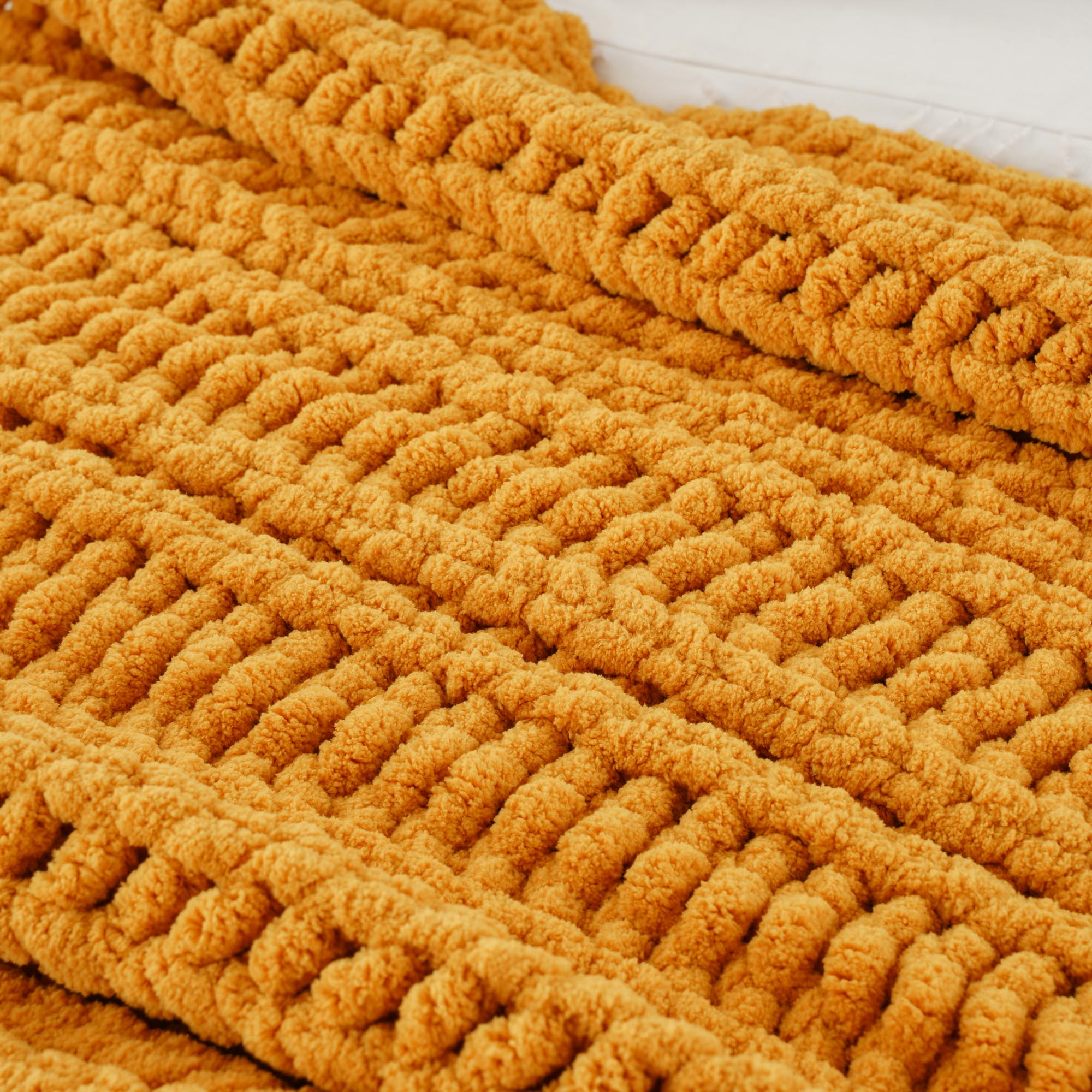 Handmade Cable Knit Blanket