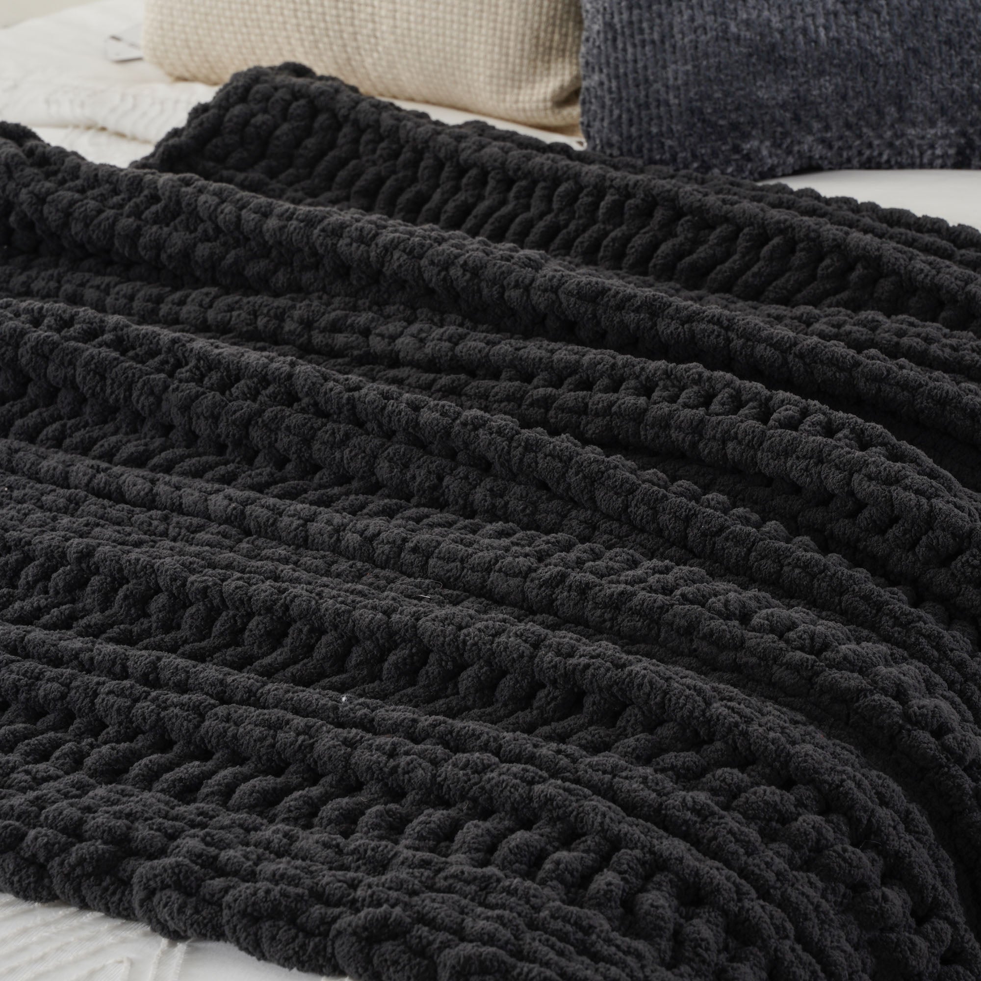 Handmade Cable Knit Blanket