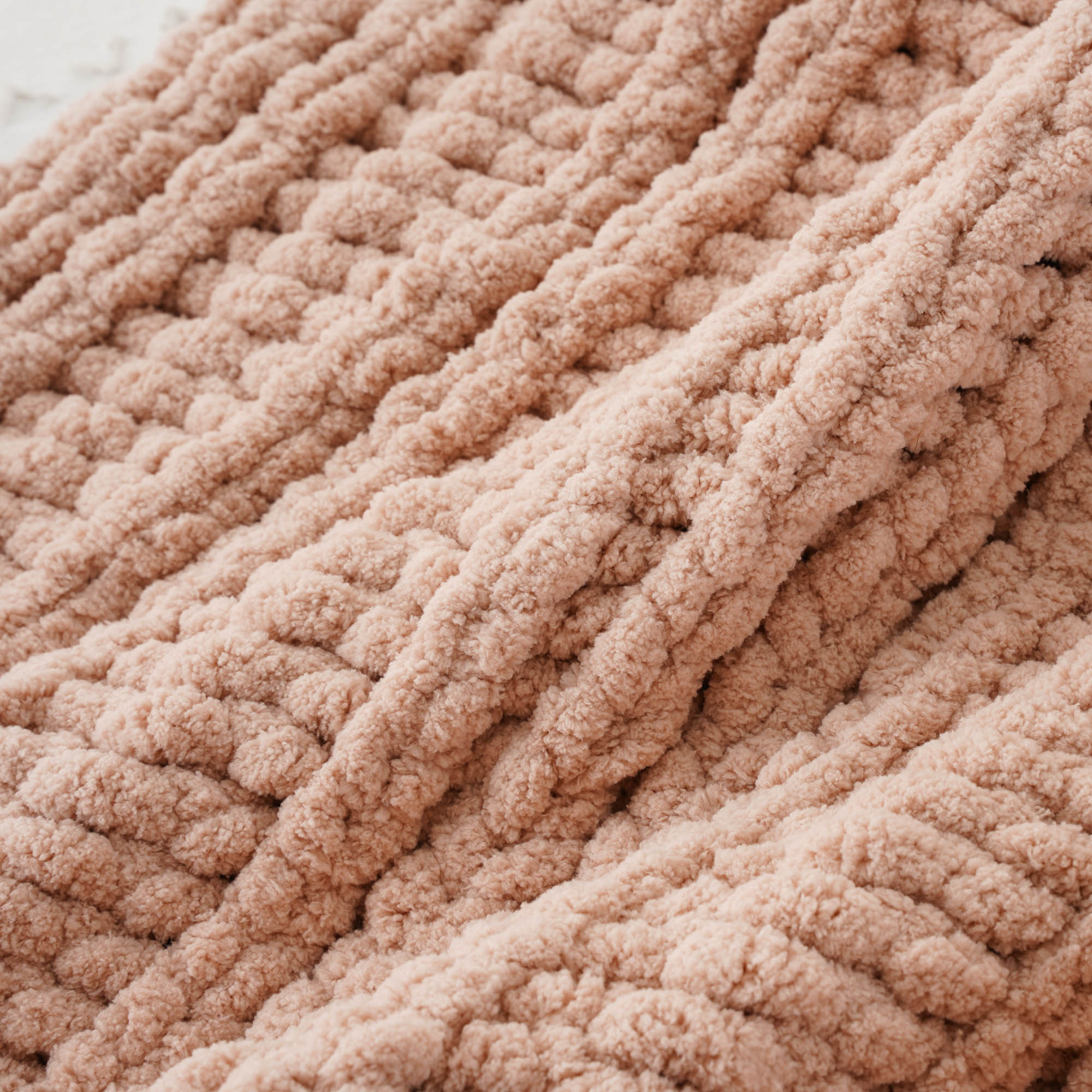 Handmade Cable Knit Blanket