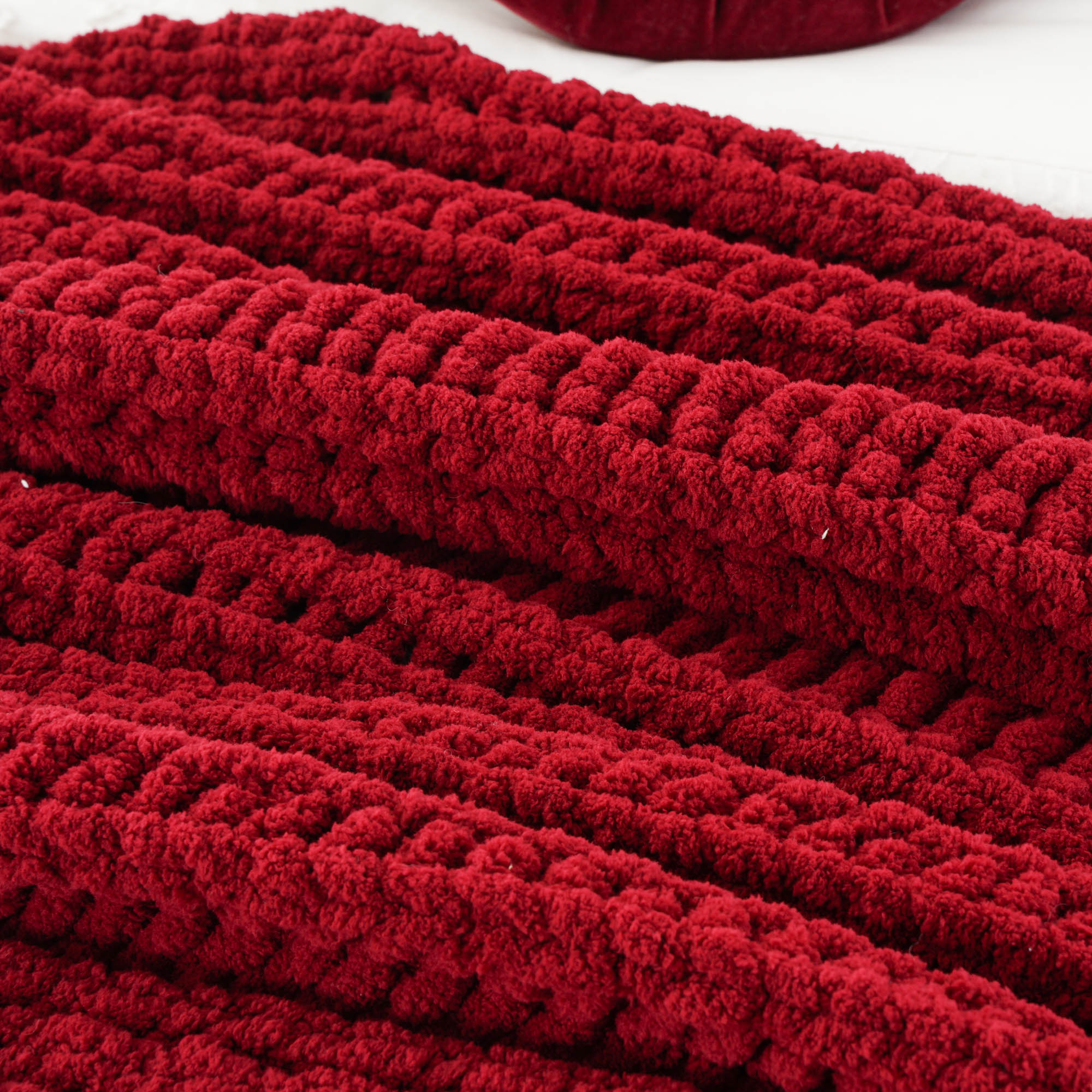 Handmade Cable Knit Blanket