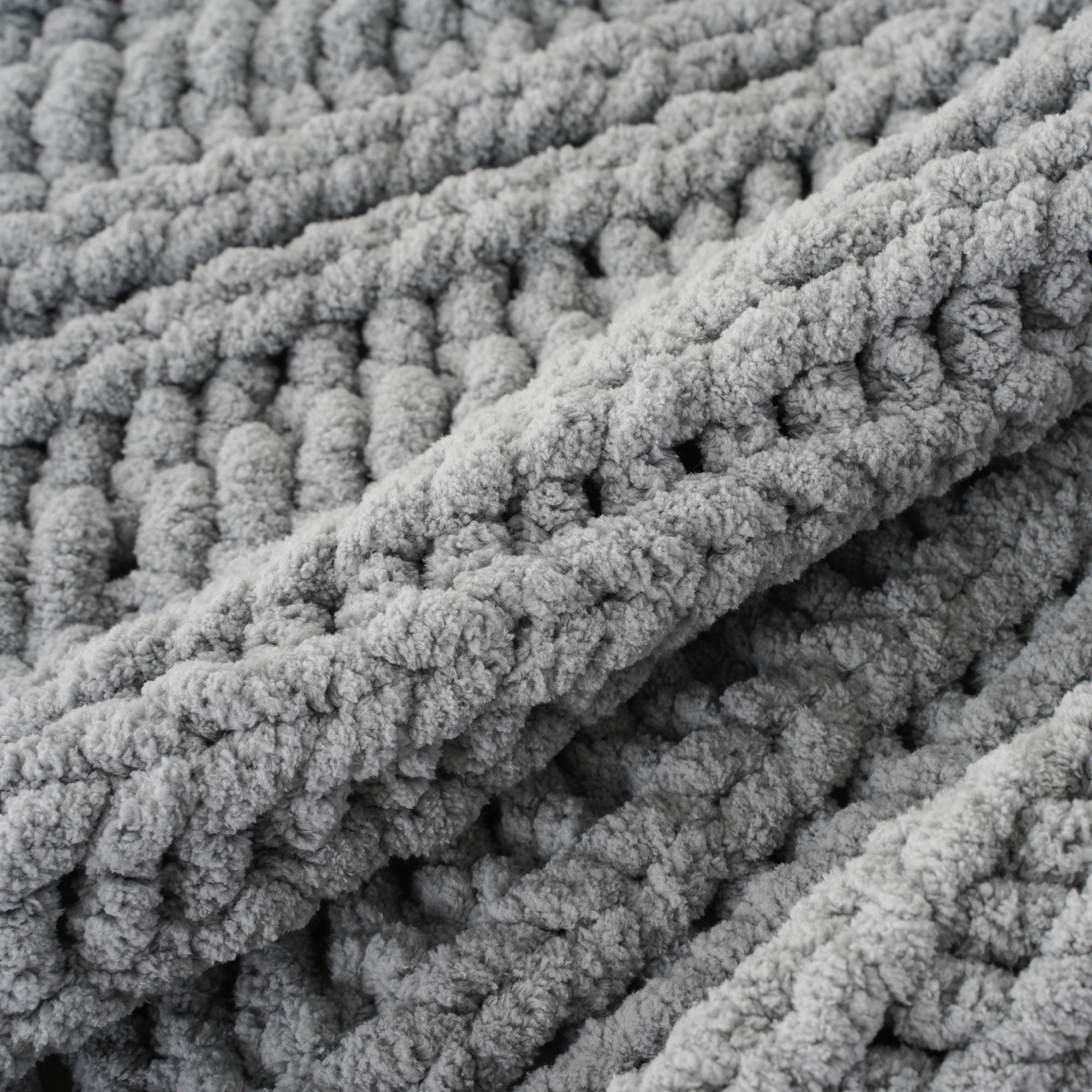 Handmade Cable Knit Blanket