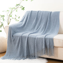 Chevron Fringe Throw