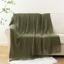 Chevron Fringe Throw