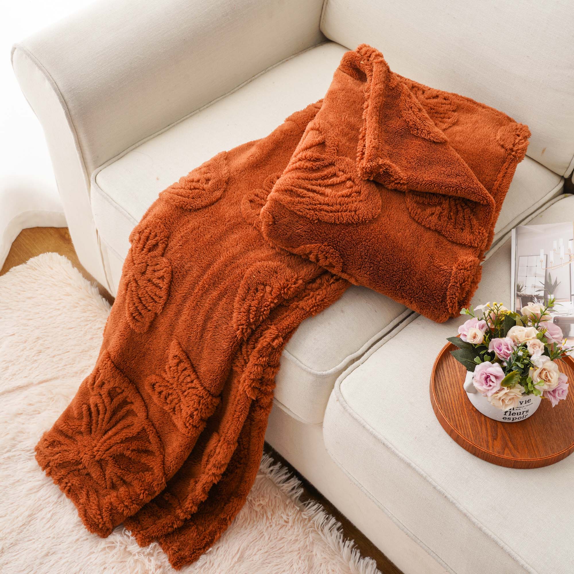 Spring Flutter Cozy Throw