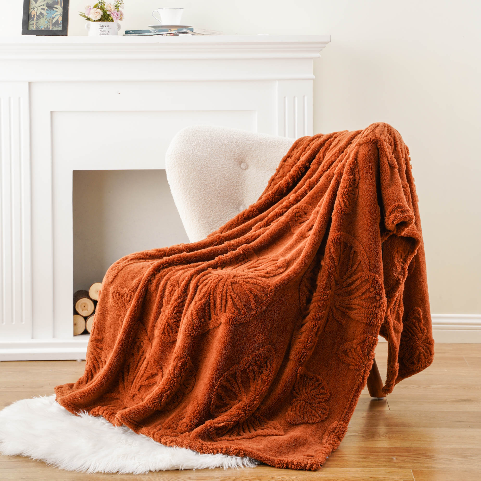 Spring Flutter Cozy Throw