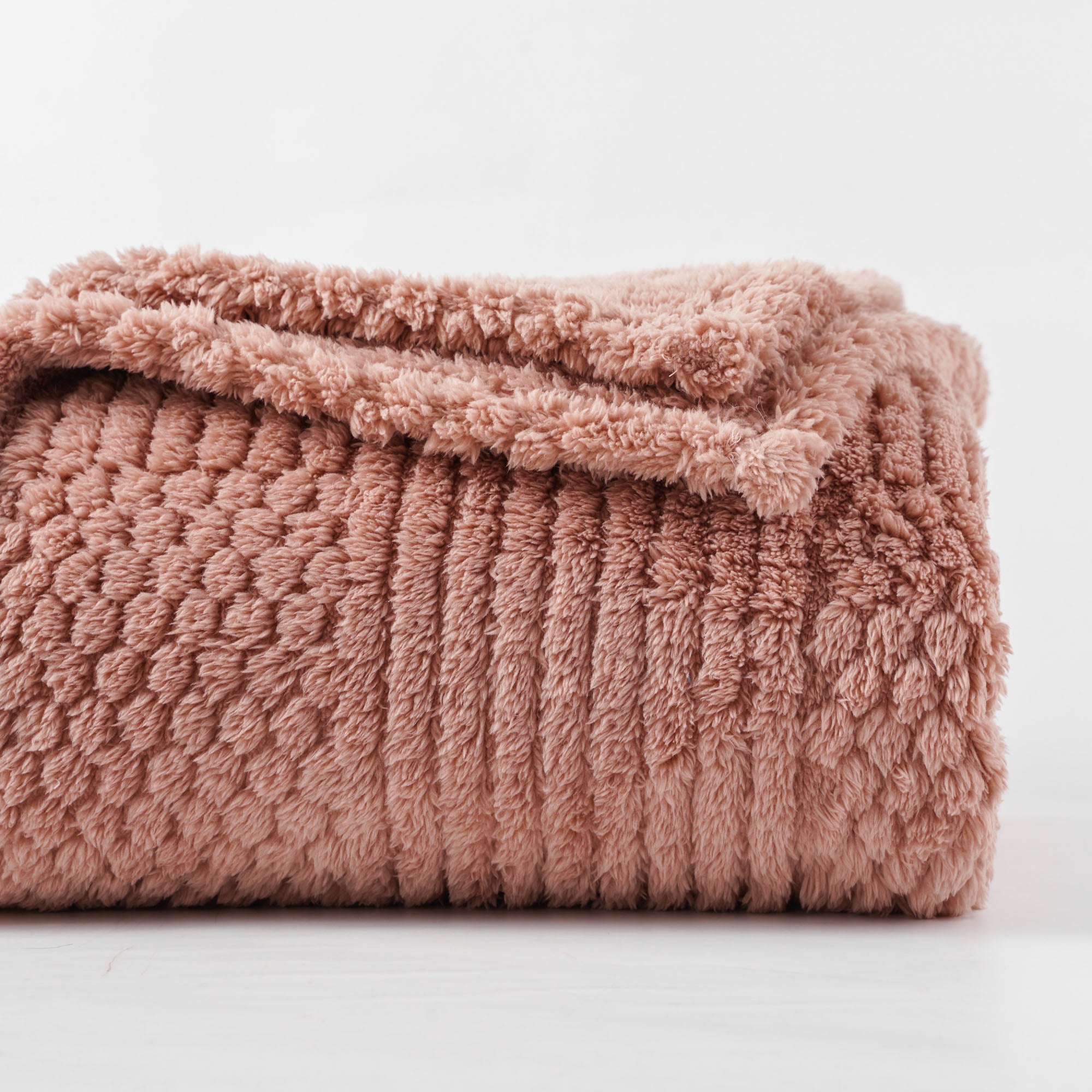 Plush Wave Throw Blanket