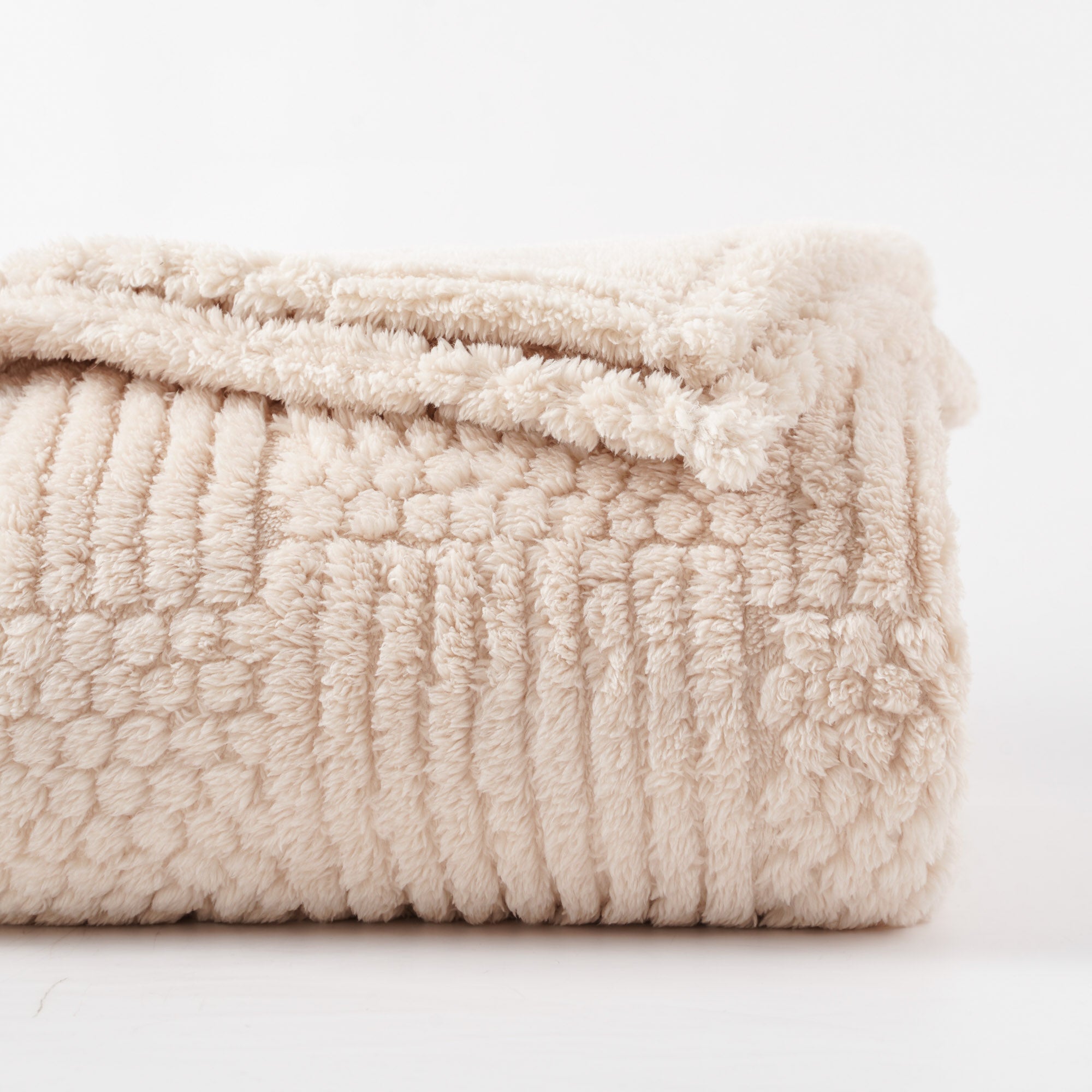 Plush Wave Throw Blanket