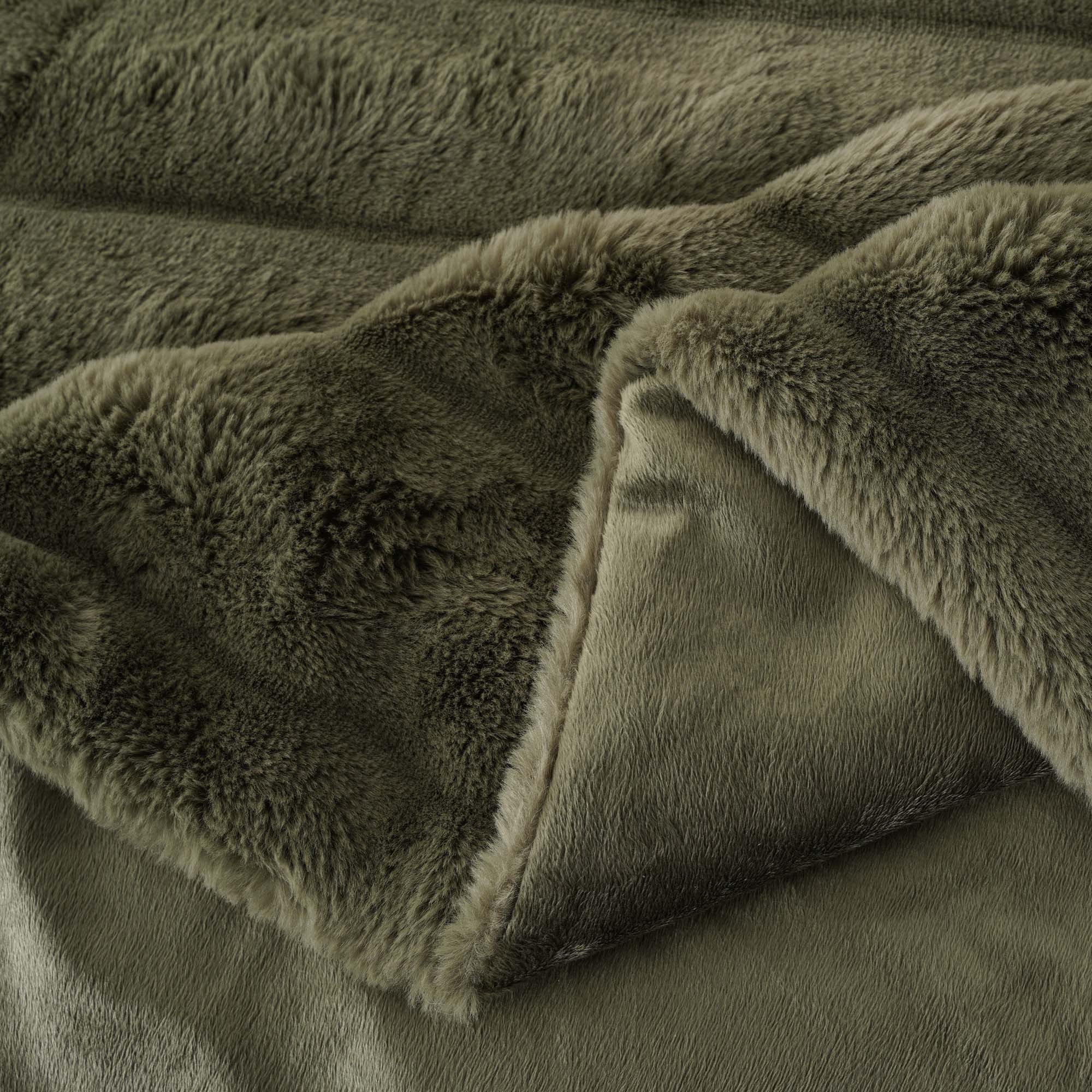 Striped Plush Blanket