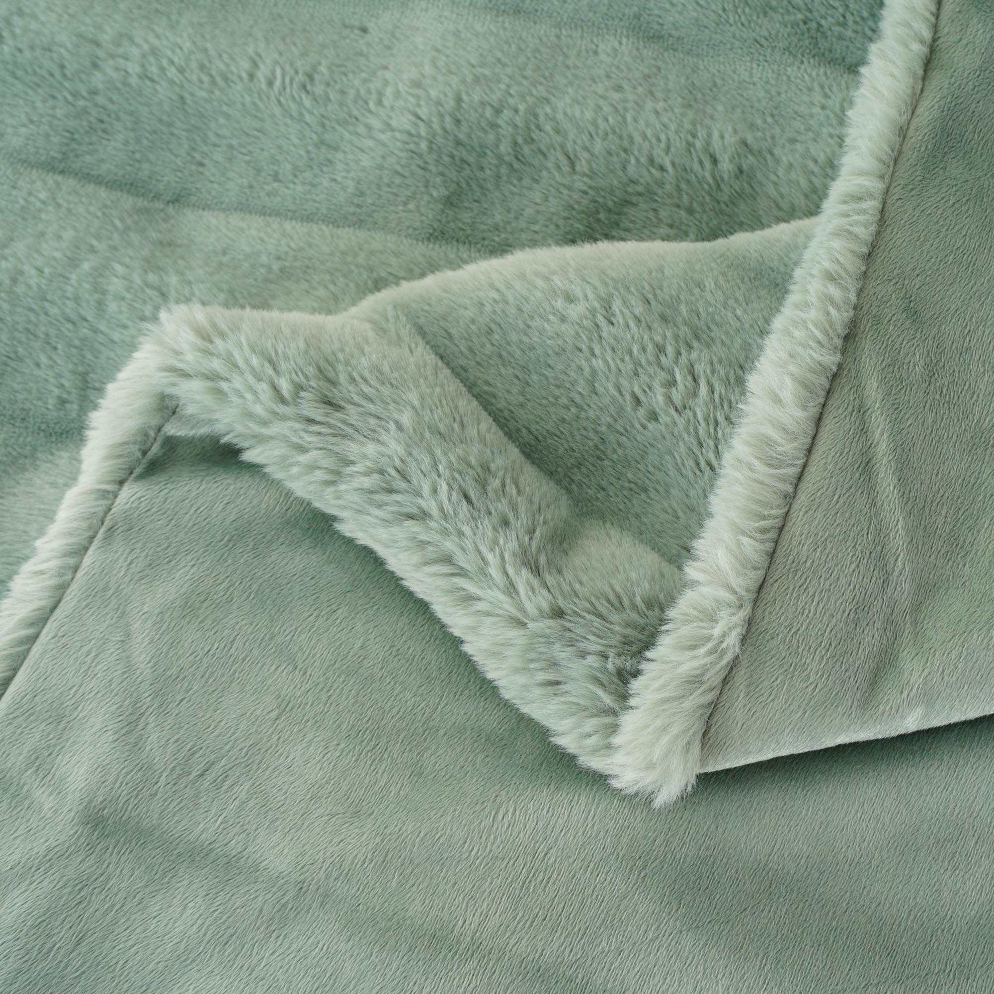 Striped Plush Blanket