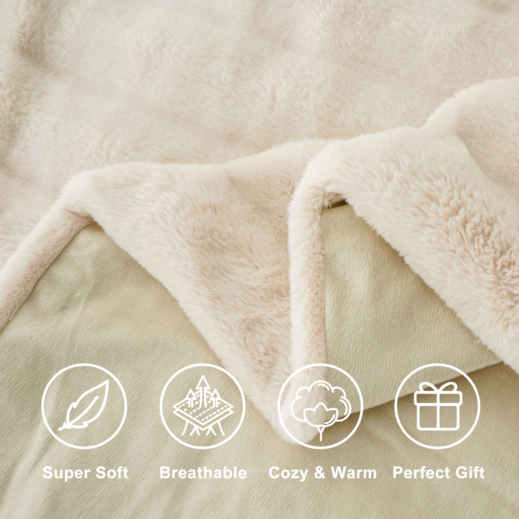 Striped Plush Blanket